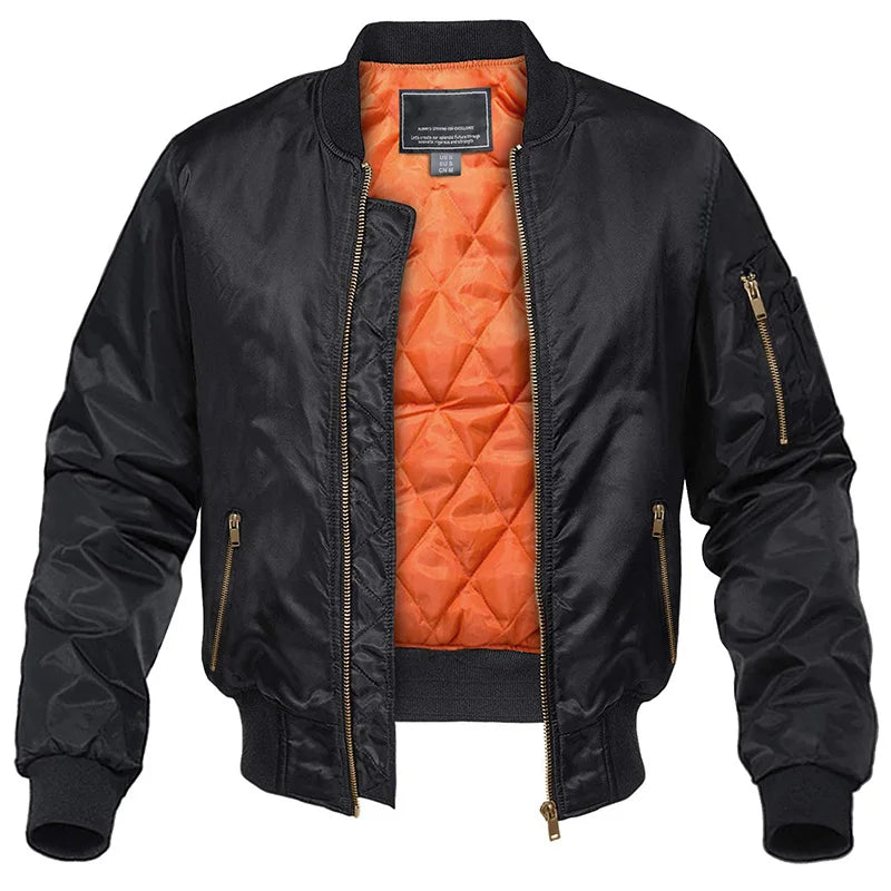 Duke Bomber Jacket with Windbreaker for Men