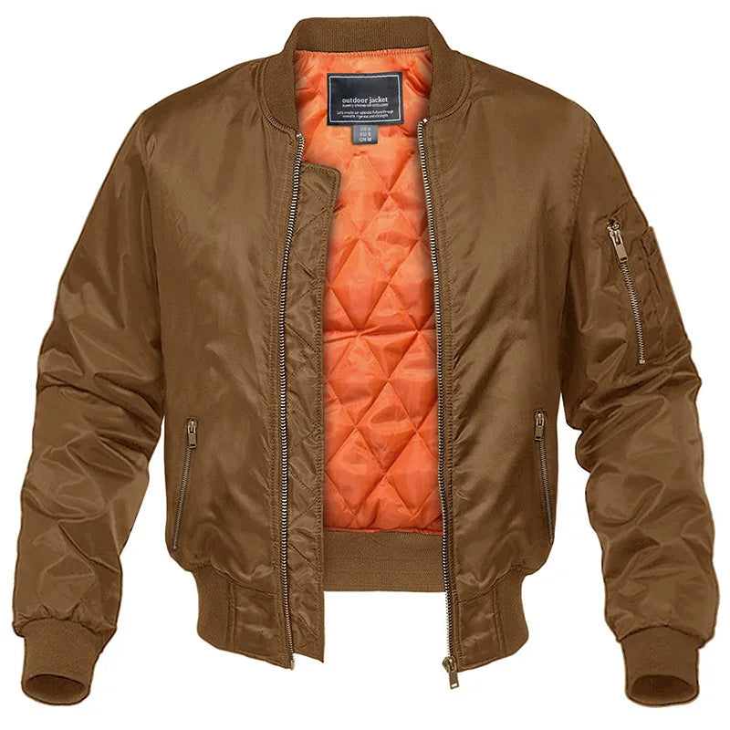 Duke Bomber Jacket with Windbreaker for Men