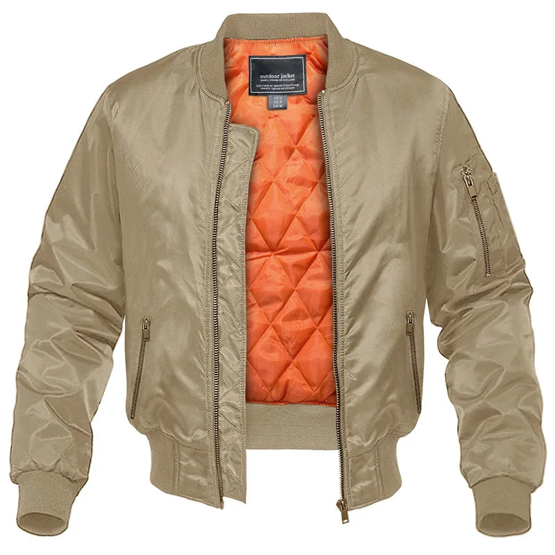 Duke Bomber Jacket with Windbreaker for Men