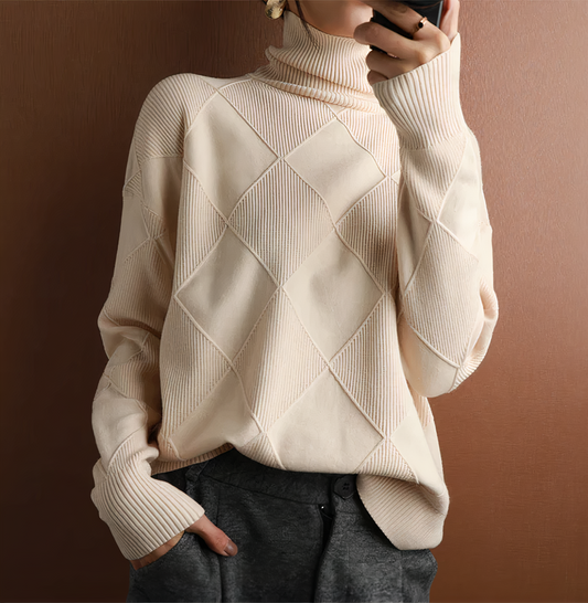 Ellie long-sleeved turtleneck sweater