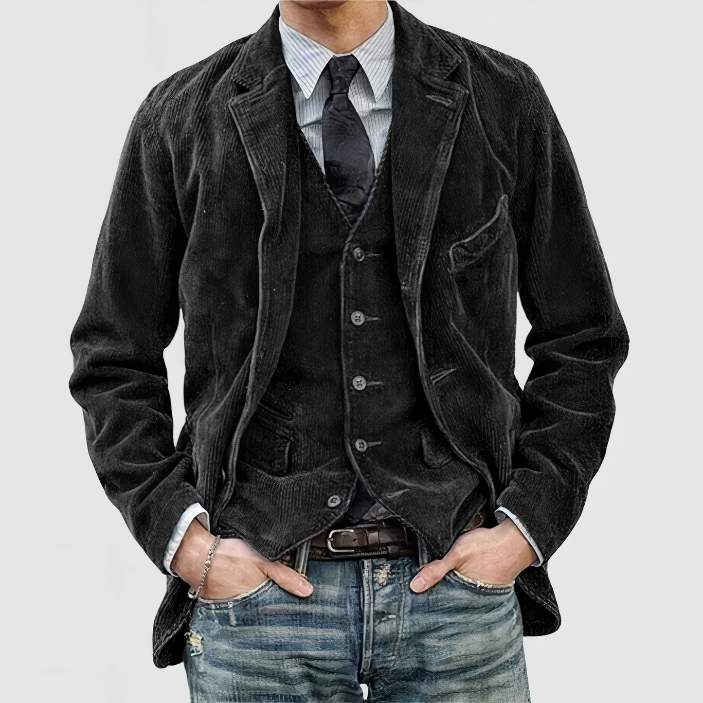 Casual Corduroy Jacket for Men Elliot 