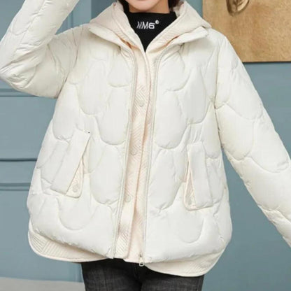 Fashionable women's puffer jacket Emlin