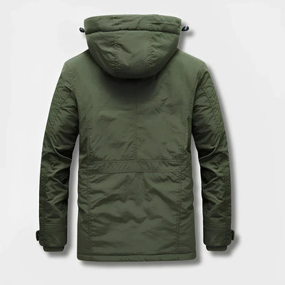 Multifunctional parka with lined hood Eric