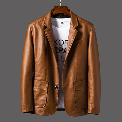 leather jacket for men Steno 