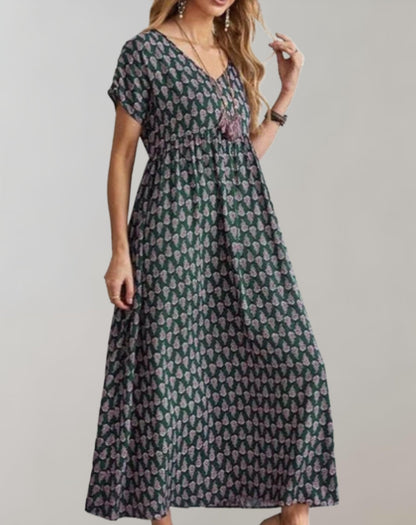 Gemütliches langes Sommerkleid Helma