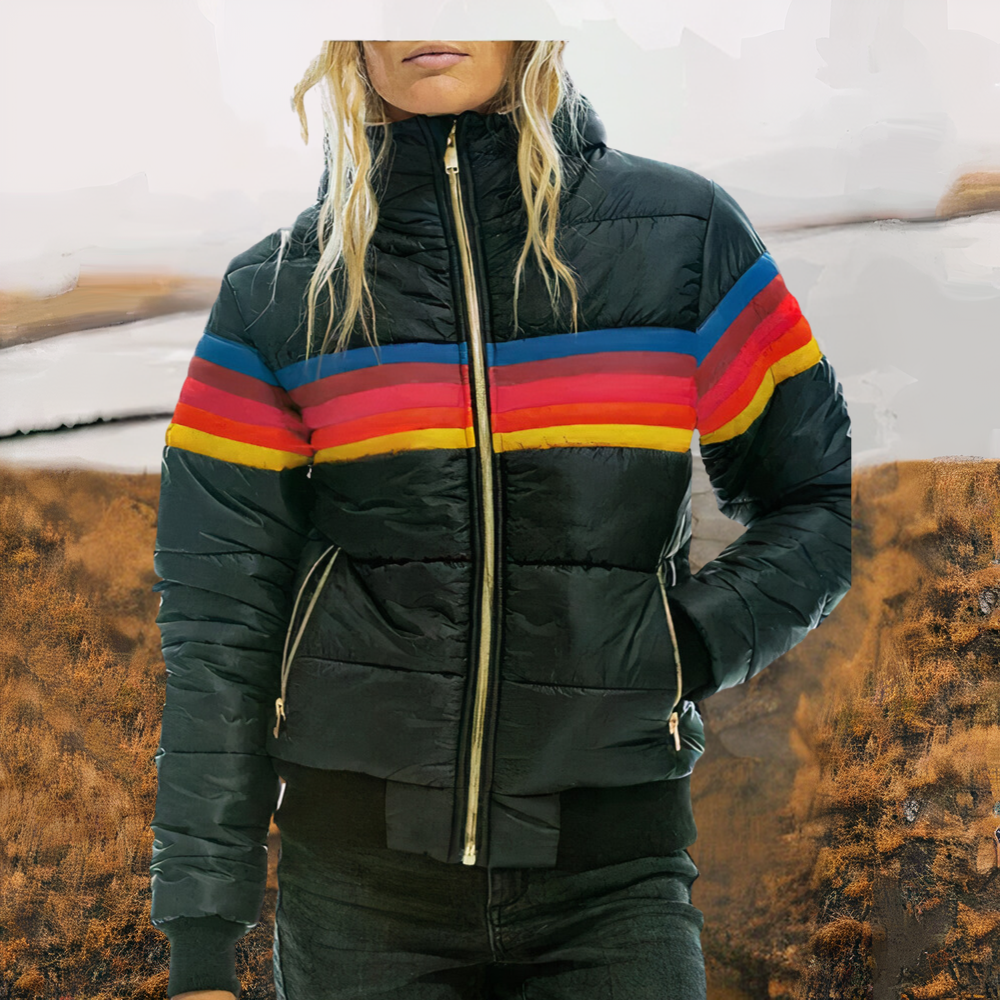 Colorful winter jacket for women Gianna