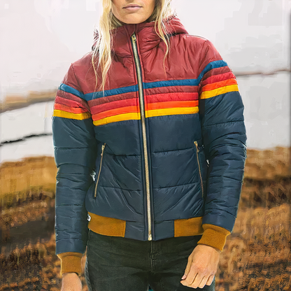 Colorful winter jacket for women Gianna