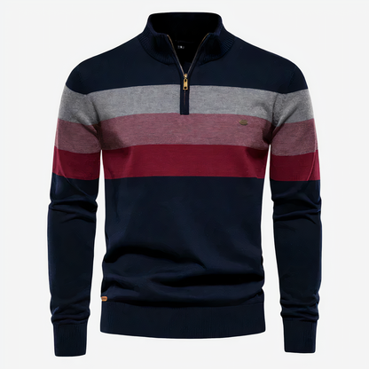 Glenn multi-stripe sweater