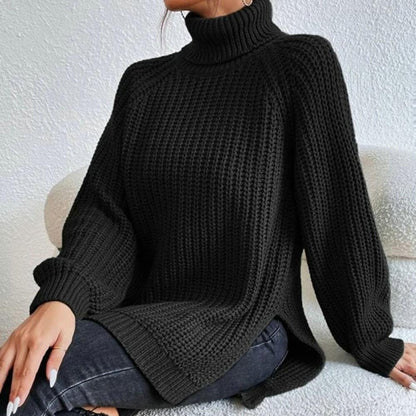 Stylish turtleneck sweater - Veronika