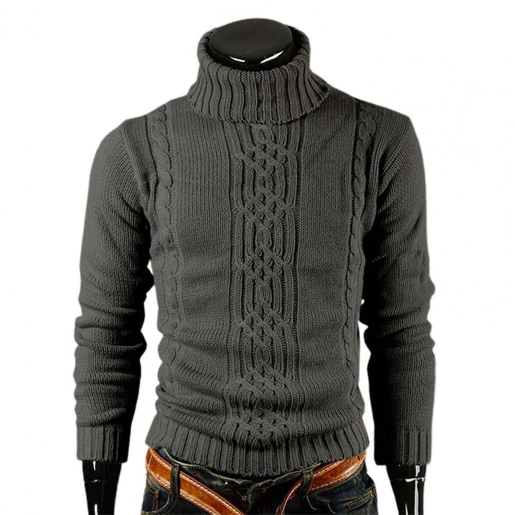 Lucian cable knit cotton turtleneck sweater