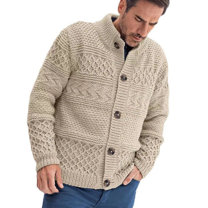 chunky knit sweater Hank