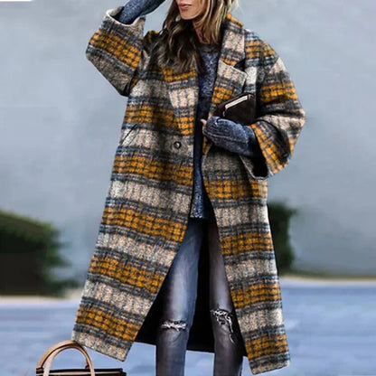 Wool coat in vintage style Herta