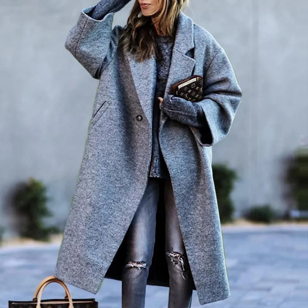 Wool coat in vintage style Herta