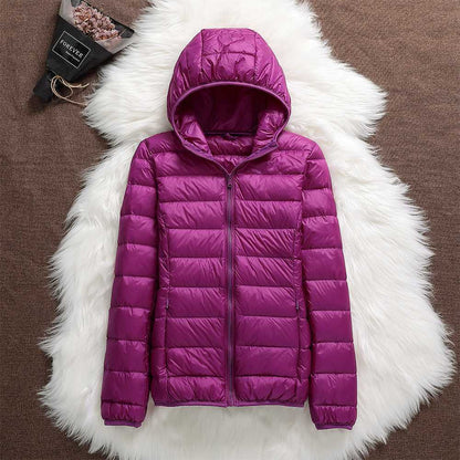 down jacket with hood Hyda