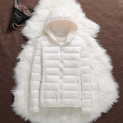 down jacket with hood Hyda