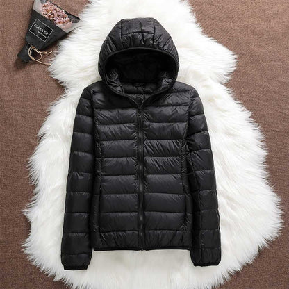 down jacket with hood Hyda