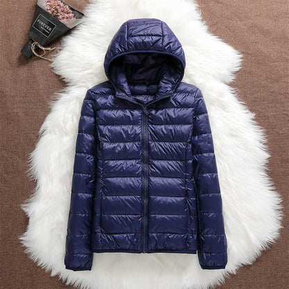 down jacket with hood Hyda