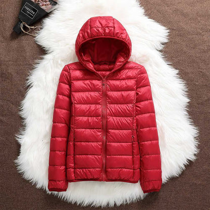 down jacket with hood Hyda