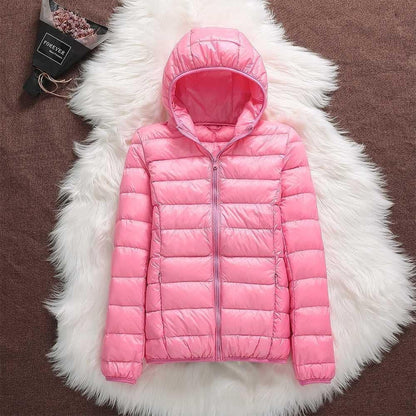 down jacket with hood Hyda