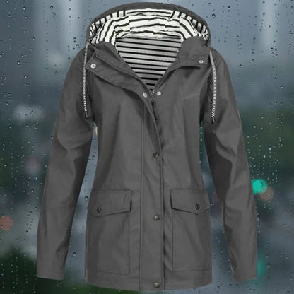 Waterproof windbreaker for women Hellee