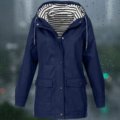 Waterproof windbreaker for women Hellee