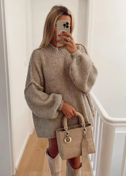 Oversized cardigan in casual style Ines