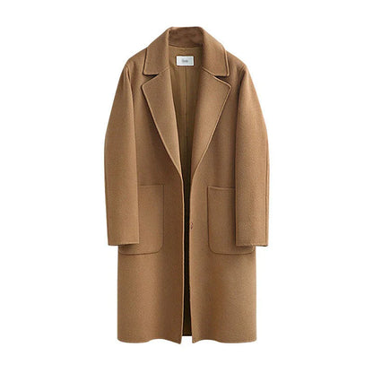 Long warm wool coat Inge