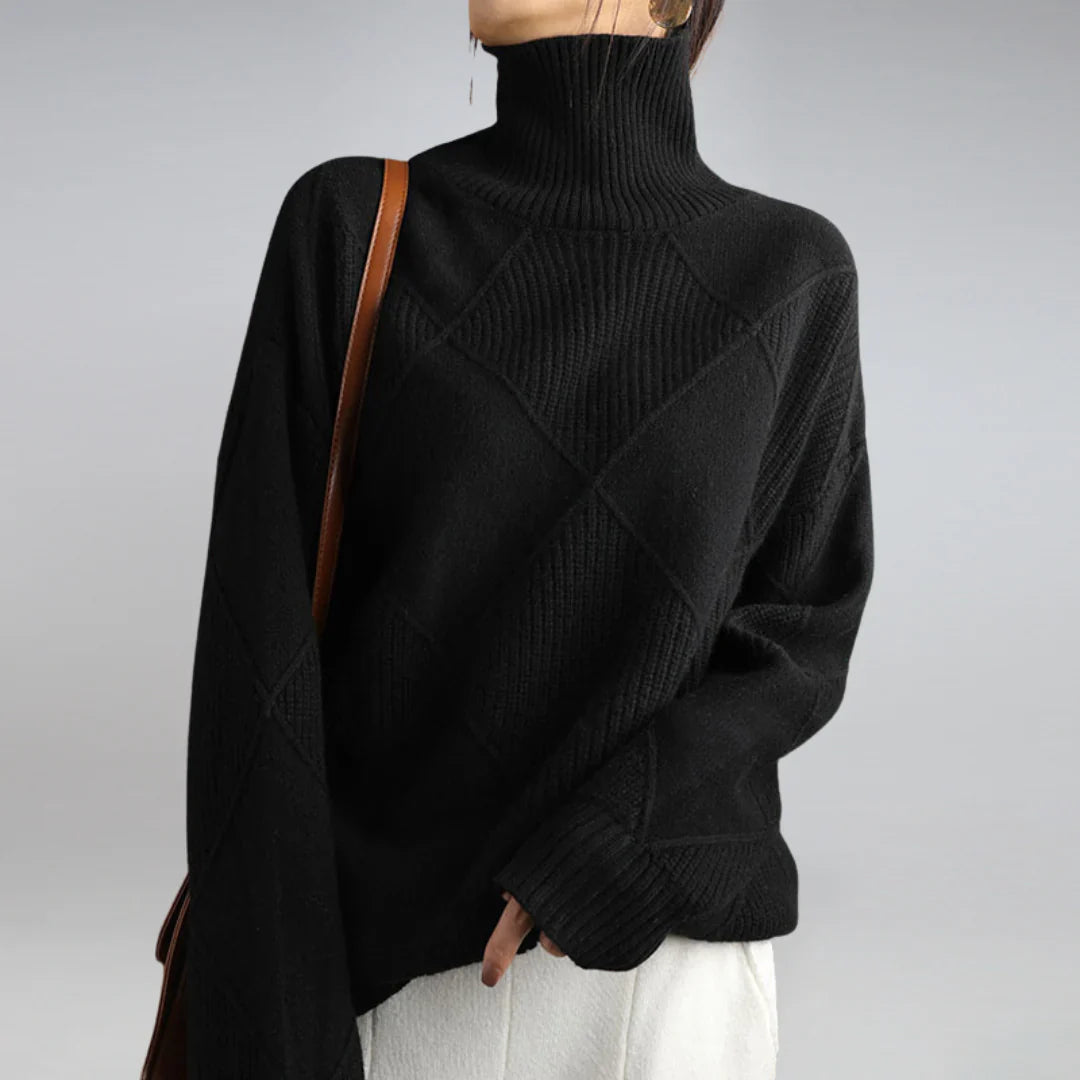 cashmere turtleneck sweater Ilse