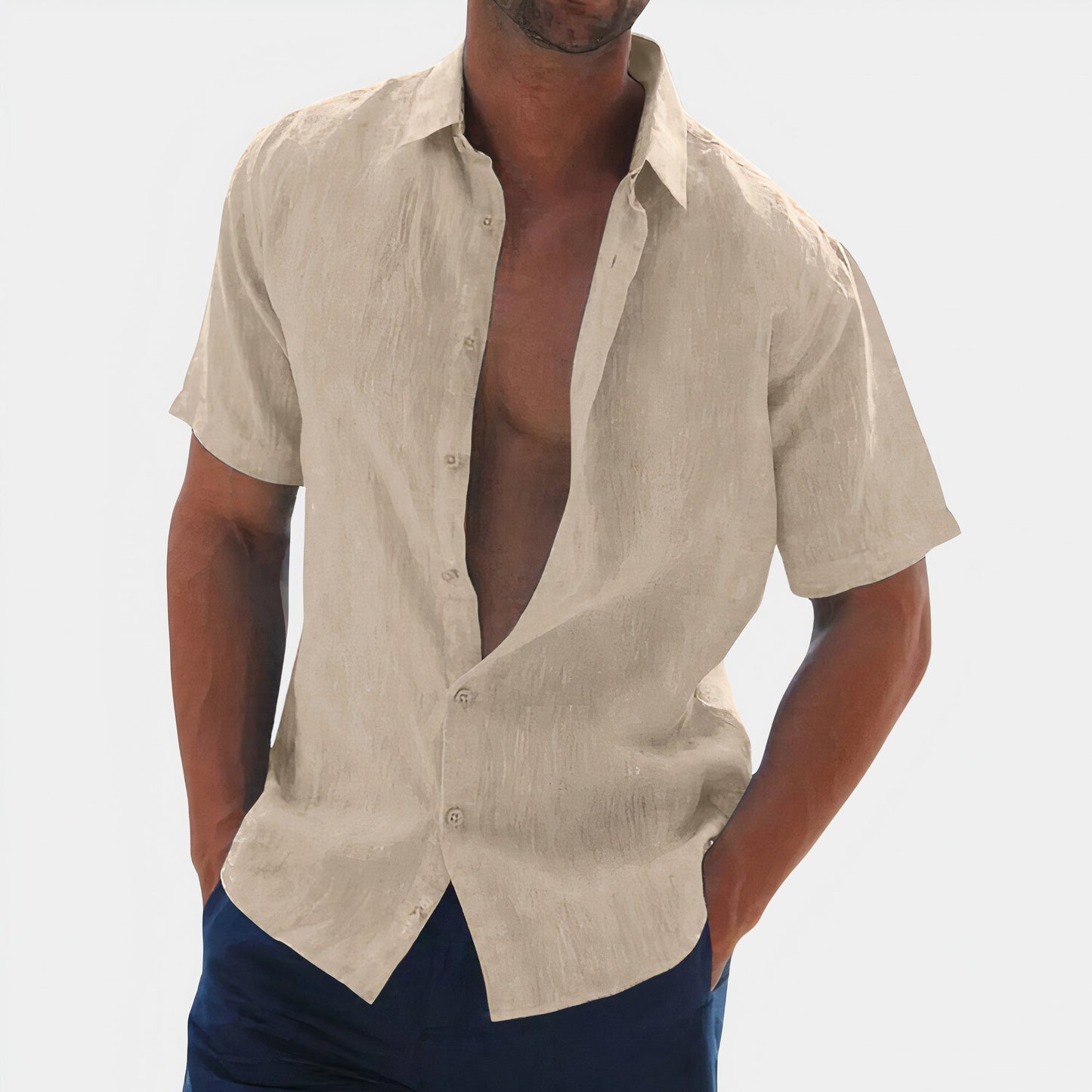 Comfortable linen shirt for men Jaime