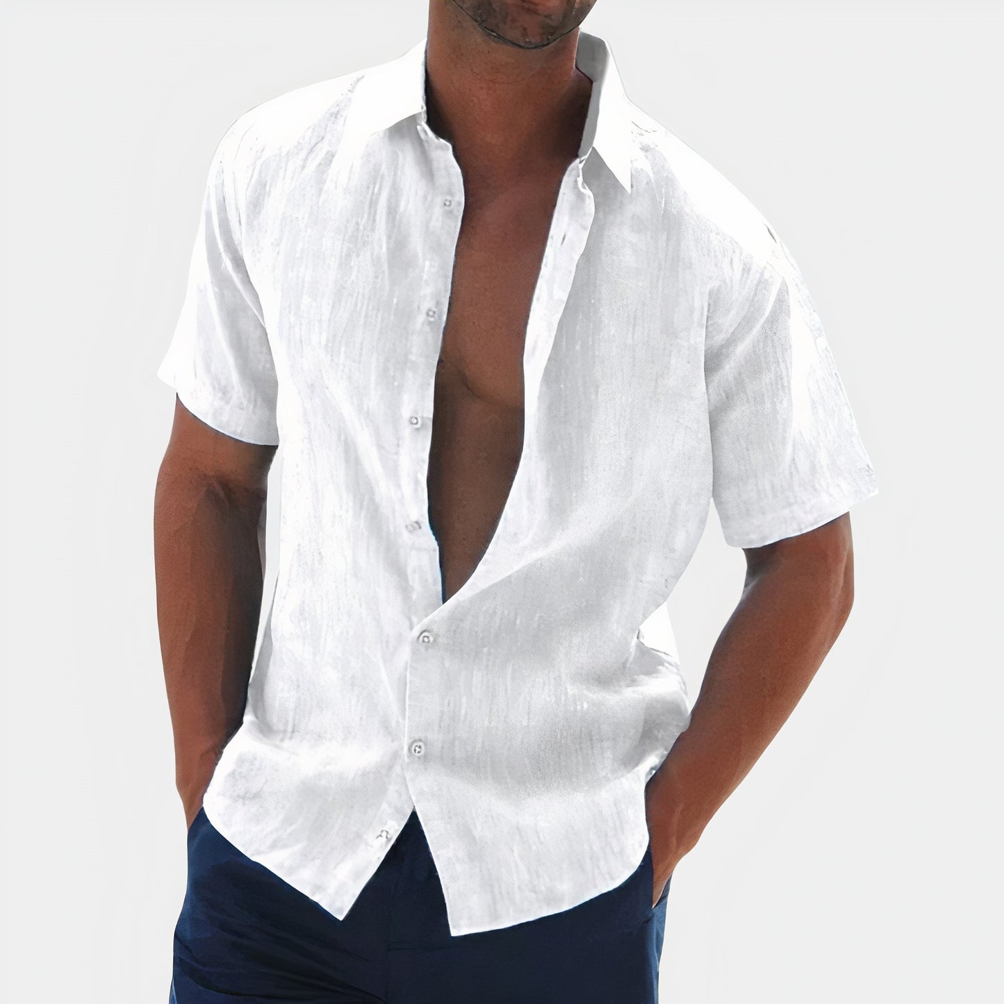 Comfortable linen shirt for men Jaime