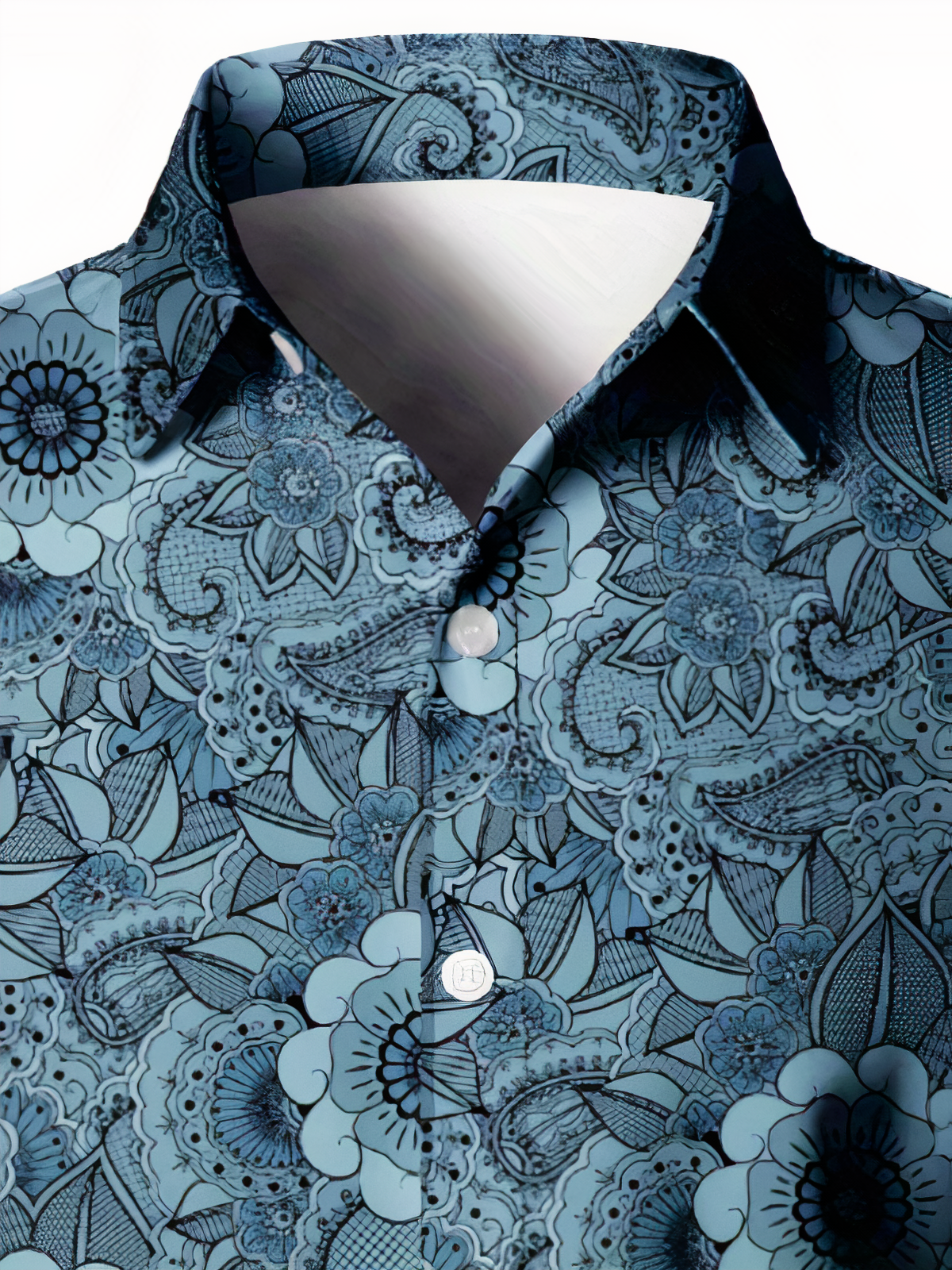 Trendy men's shirt with floral patterns Jayce