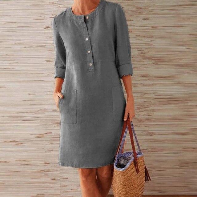 Maya - Midi summer dress for women