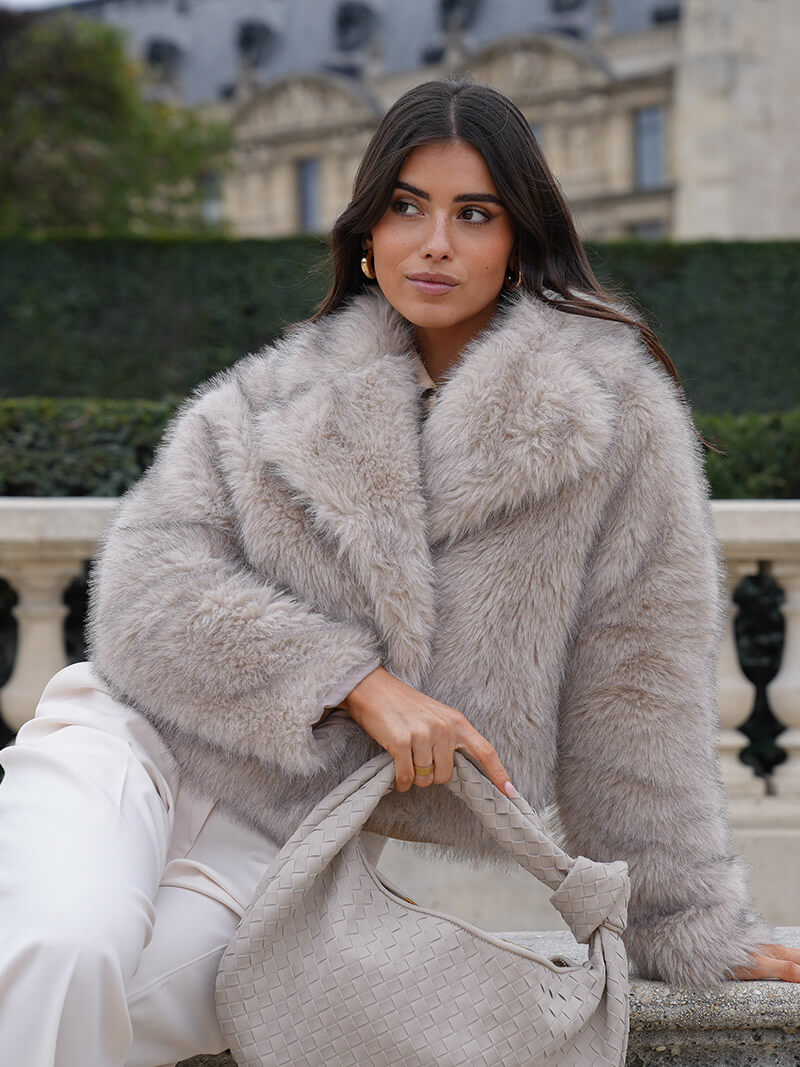 Jenna faux fur coat