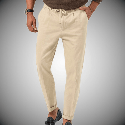 Men's Elegant Linen Pants Bastian