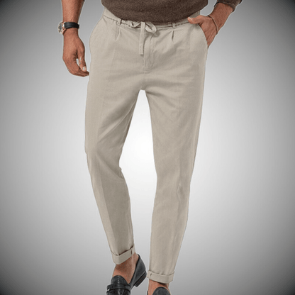 Men's Elegant Linen Pants Bastian