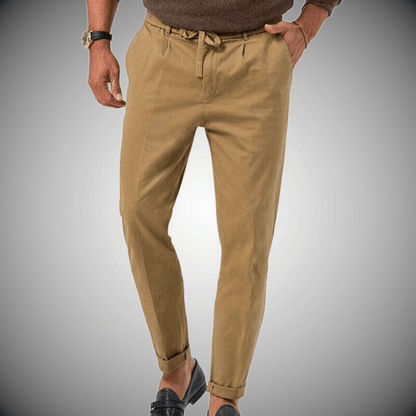 Men's Elegant Linen Pants Bastian