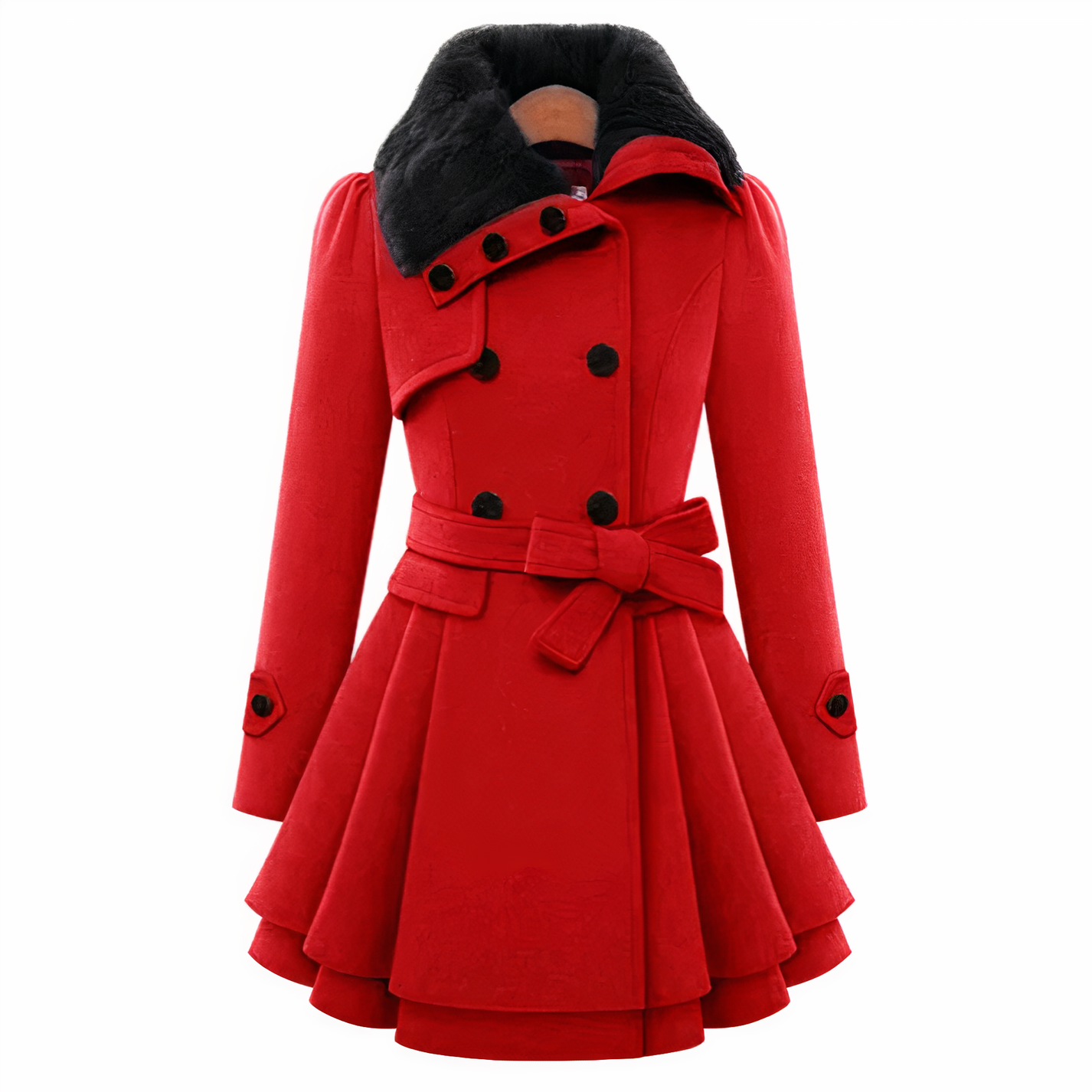 Women's trench coat in double-breasted style Kamari 