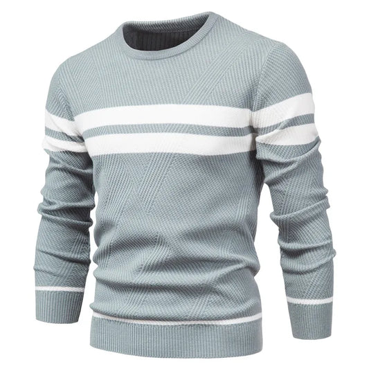 Knitted sweater for men pine