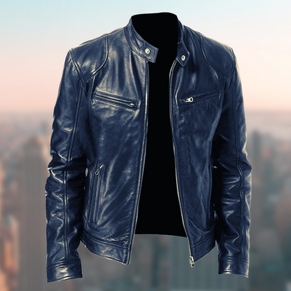 Stylish men's leather jacket Geoff