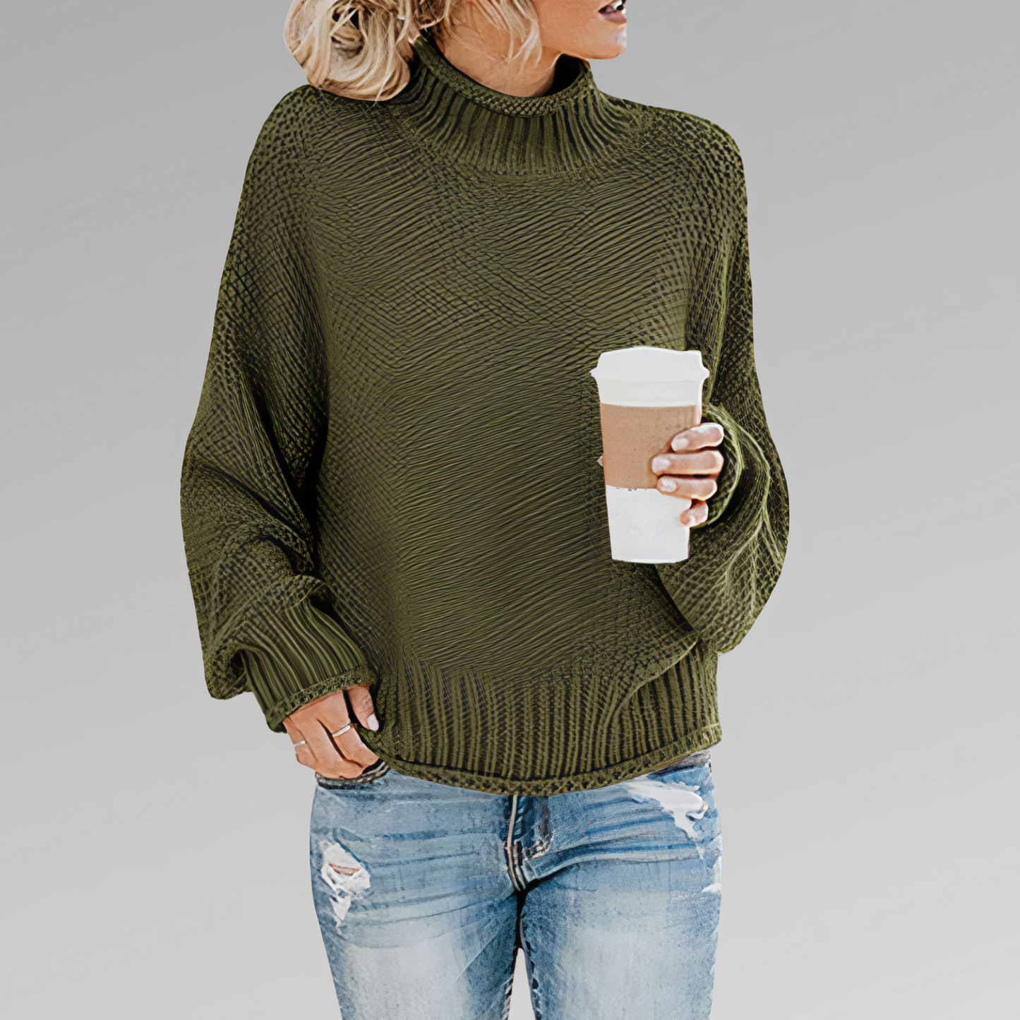 high-neck sweater Lorraine