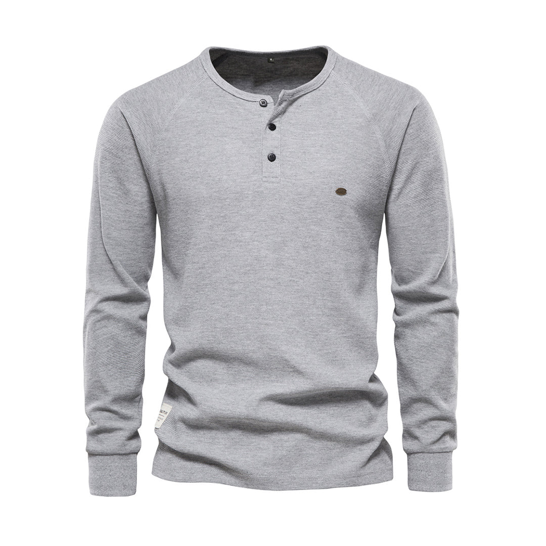 Comfortable men's long-sleeved shirt Ingo