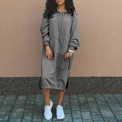 Stylish hooded dress Madelyn