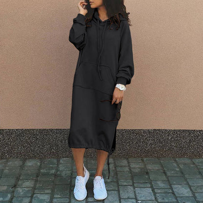 Stylish hooded dress Madelyn