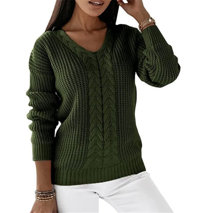 Retro knitted sweater Mara