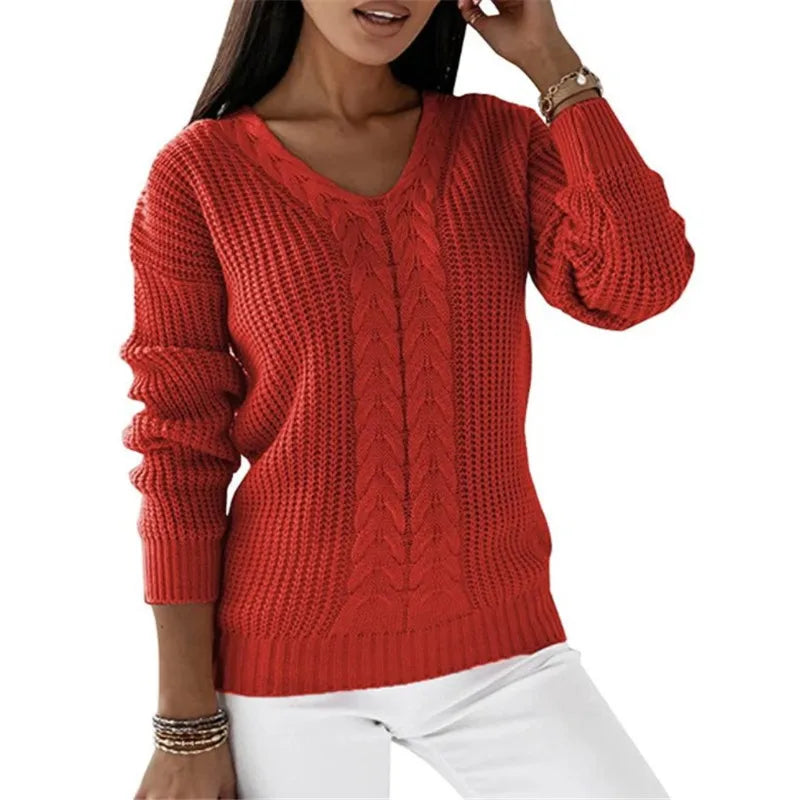 Retro knitted sweater Mara