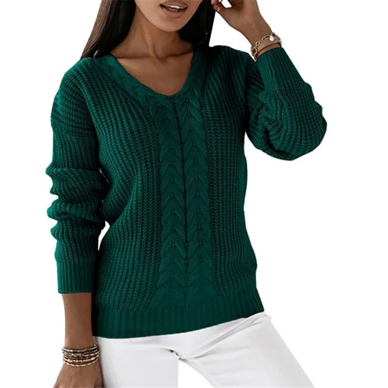 Retro knitted sweater Mara