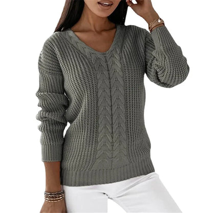 Retro knitted sweater Mara