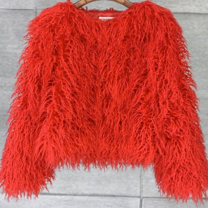 Fashionable fox fur coat for women Martina 