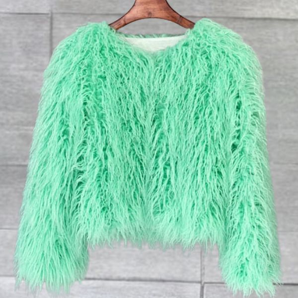 Fashionable fox fur coat for women Martina 