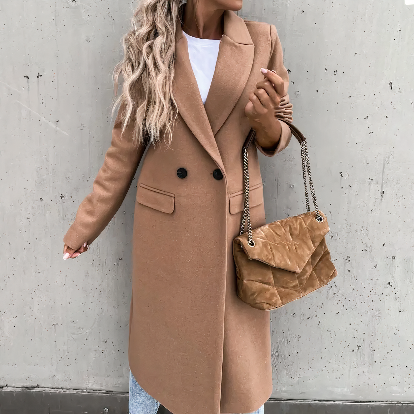 Double-buttoned trench coat Molly